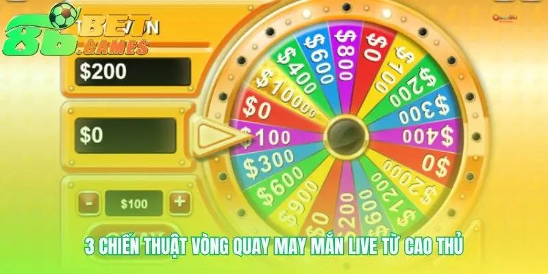 Nâng tầm Vòng Quay May Mắn Live bằng chiến thuật